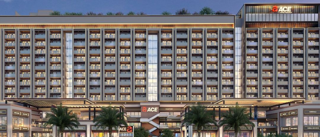 Front elevation on the Yamuna Expressway